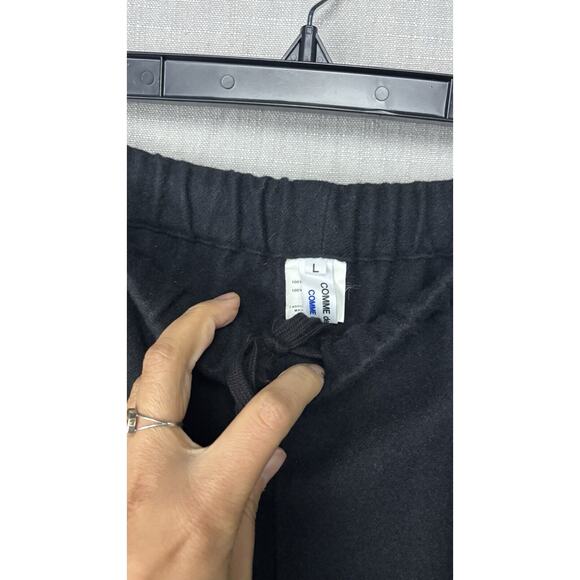 Comme Des Garcons Wool Pants Size L Wide Crop Leg - Picture 2 of 11